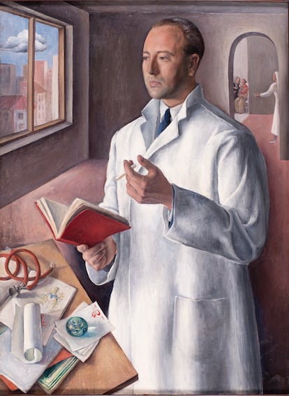 'Retrato del doctor Luis de Velasco' (hacia 1933), de Rosario de Velasco. 