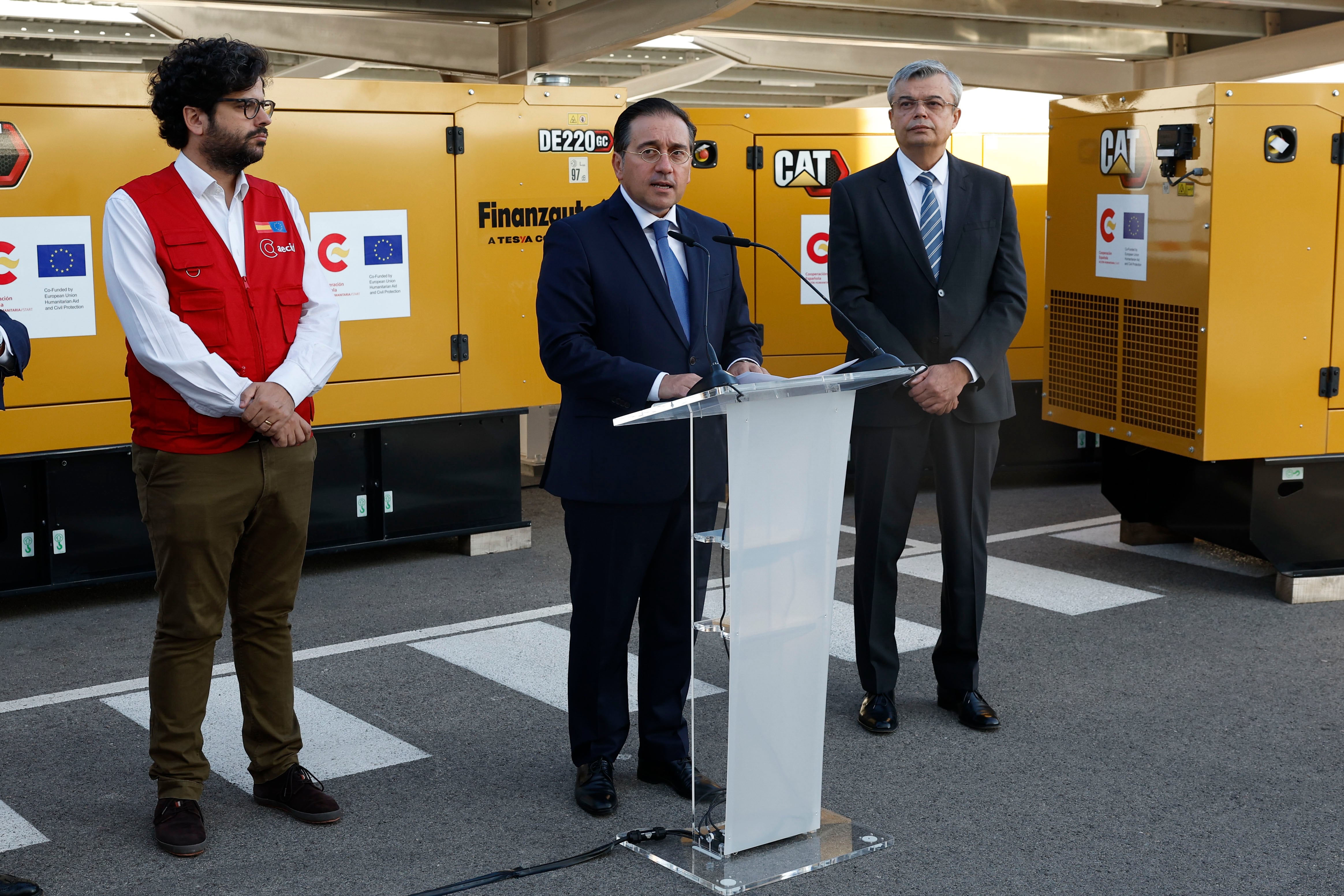 España dona siete generadores eléctricos a Ucrania para que pueda hacer frente al invierno 