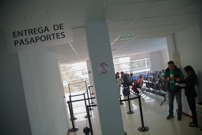Esta es una de las sedes de entrega de pasaportes en Bogotá.