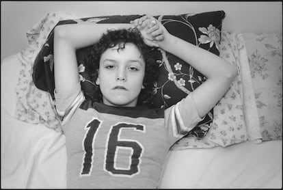 Tiny, con 13 años, en 1983, retratada por Mary Ellen Mark en la época en la que se conocieron.