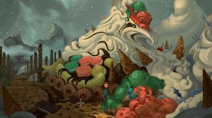 El arte visual de 'Broken Age' de Tim Schafer, invitado del Gamelab.