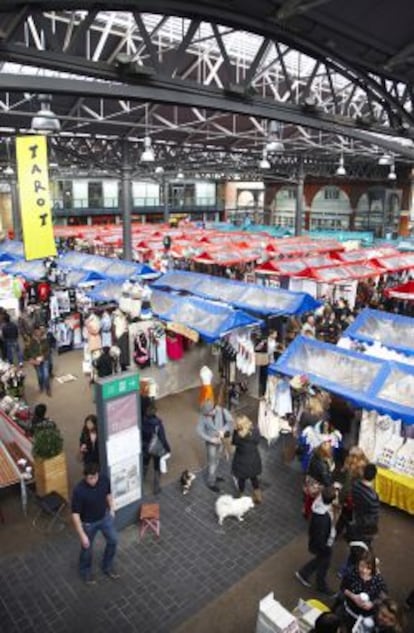 Creatividad y modernidad en el Old Spitafields Market.