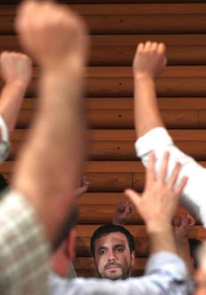 Alberto Garzón, líder de IU.