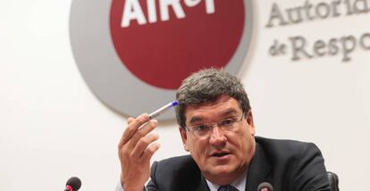 José Luis Escrivá, presidente de la Airef