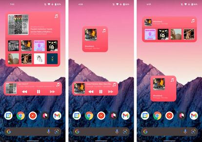 Llegan nuevos 'widgets' a Apple Music en Android.