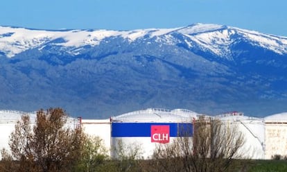 Instalación de almacenamiento de CLH en Torrejón de Ardoz (Madrid), en una imagen facilitada por la empresa.