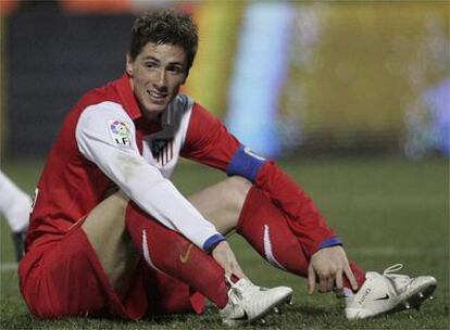 Fernando Torres se lamenta