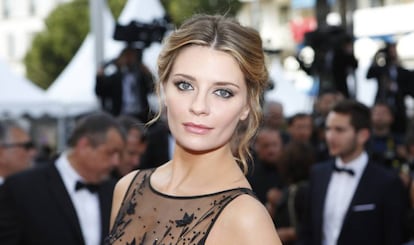 Mischa Barton, en el pasado festival de Cannes.