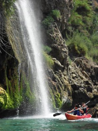 Cascada de Maro en Málaga.