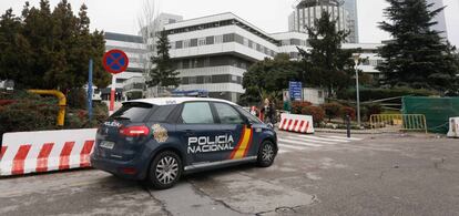 Un coche patrulla de la Polic&iacute;a Nacional, en una imagen de archivo.