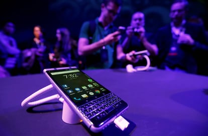 La presentación del BlackBerry KEYone fue una de las más destacadas en la edición 2017 del Mobile World Congress, en Barcelona.