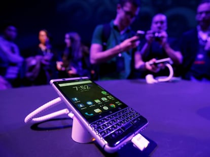 La presentación del BlackBerry KEYone fue una de las más destacadas en la edición 2017 del Mobile World Congress, en Barcelona.