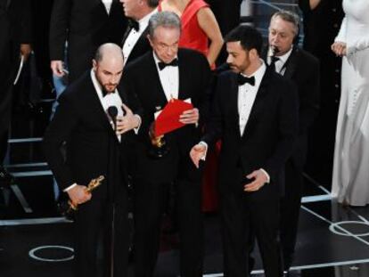 Fue el momento clave del dramático final de los Oscar 2017. Ganó  Moonlight  y no  La La Land 