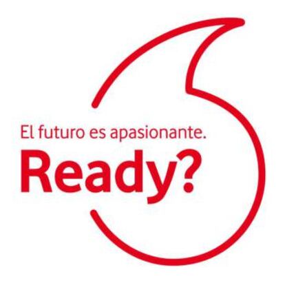 El nuevo lema de Vodafone en España.