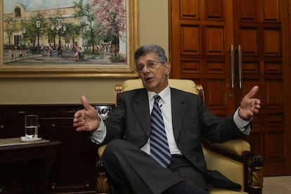 O presidente da Assembleia Nacional, Henry Ramos Allup.