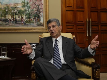 O presidente da Assembleia Nacional, Henry Ramos Allup.