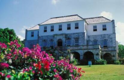 Exterior de la mansión Rose Hall, en Montego Bay (Jamaica).
