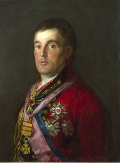 La exposición 'El descubrimiento de España', en Edimburgo, celebra el arte, la cultura y el paisaje españoles. En la foto, el retrato del duque de Wellington, de Francisco de Goya