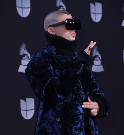 El reguetonero a su llegada a los premios Grammy Latino en noviembre de 2019.