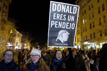 Una protesta contra Trump, el s&aacute;bado en el centro de Washington