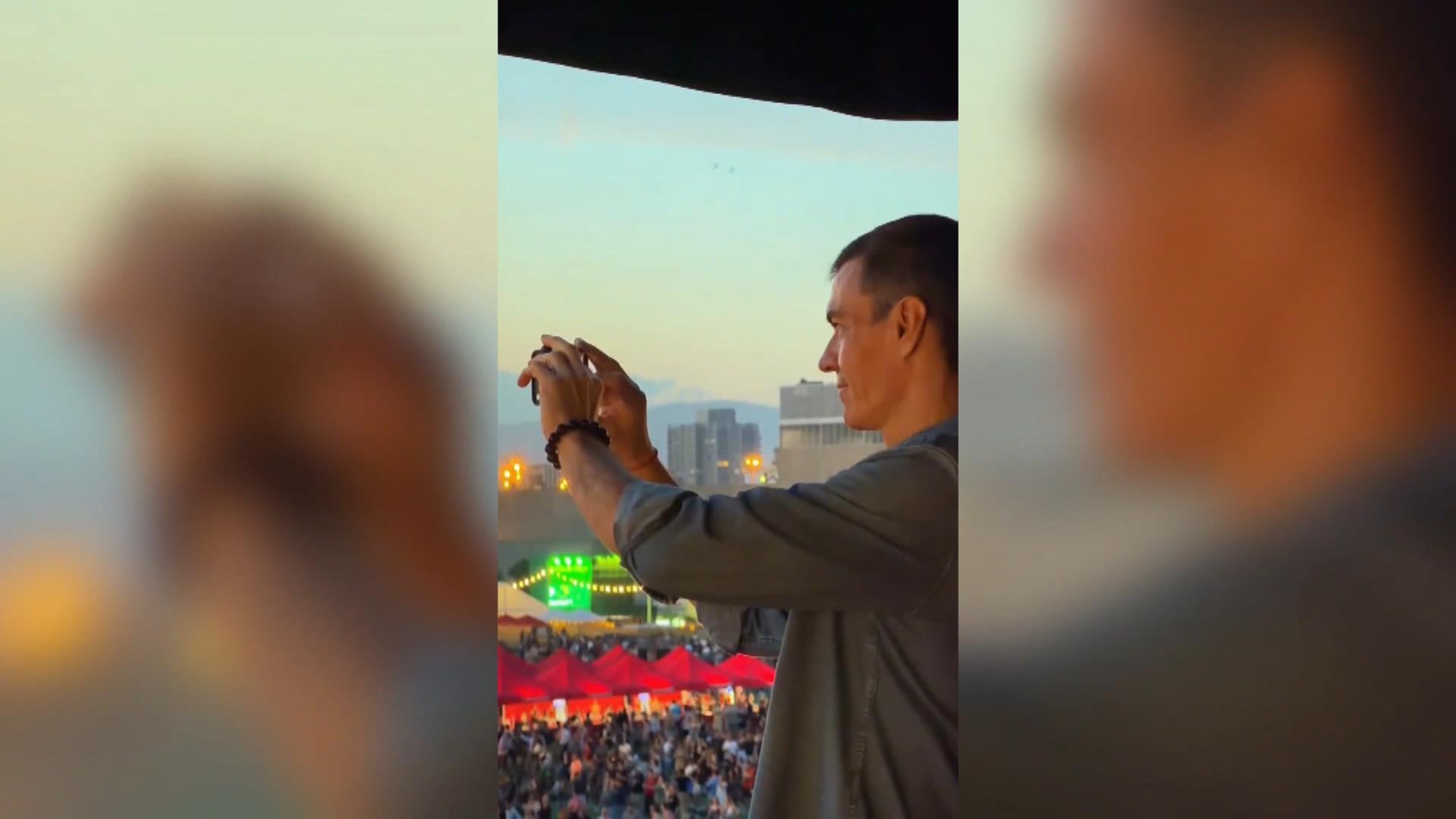 Sánchez se desplazó a Barcelona el sábado para asistir al Pr