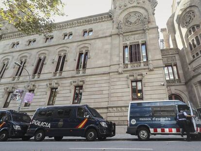 La seu del Tribunal Superior de Justícia de Catalunya, a Barcelona.