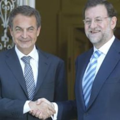 José Luis Rodriguez Zapatero y Mariano Rajoy