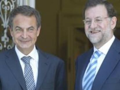 José Luis Rodriguez Zapatero y Mariano Rajoy