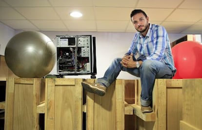 El creador de Airfit, el madrile&ntilde;o Nacho Larriba. 