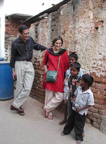 Abhijit Banerjee y Esther Duflo.