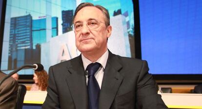 Florentino Pérez, presidente de ACS. / Pablo Monge