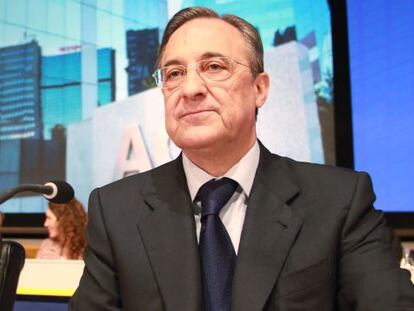 Florentino P&eacute;rez, presidente de ACS. / Pablo Monge