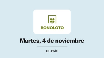 Sorteo de la Bonoloto martes 4 de noviembre