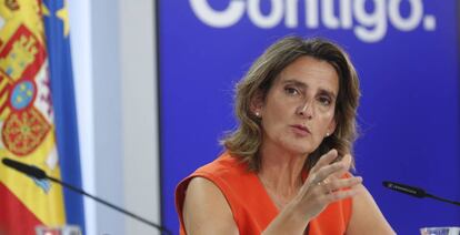 Teresa Ribera, vicepresidenta tercera y ministra para la Transición Ecológica y el Reto Demográfico del Gobierno de España.