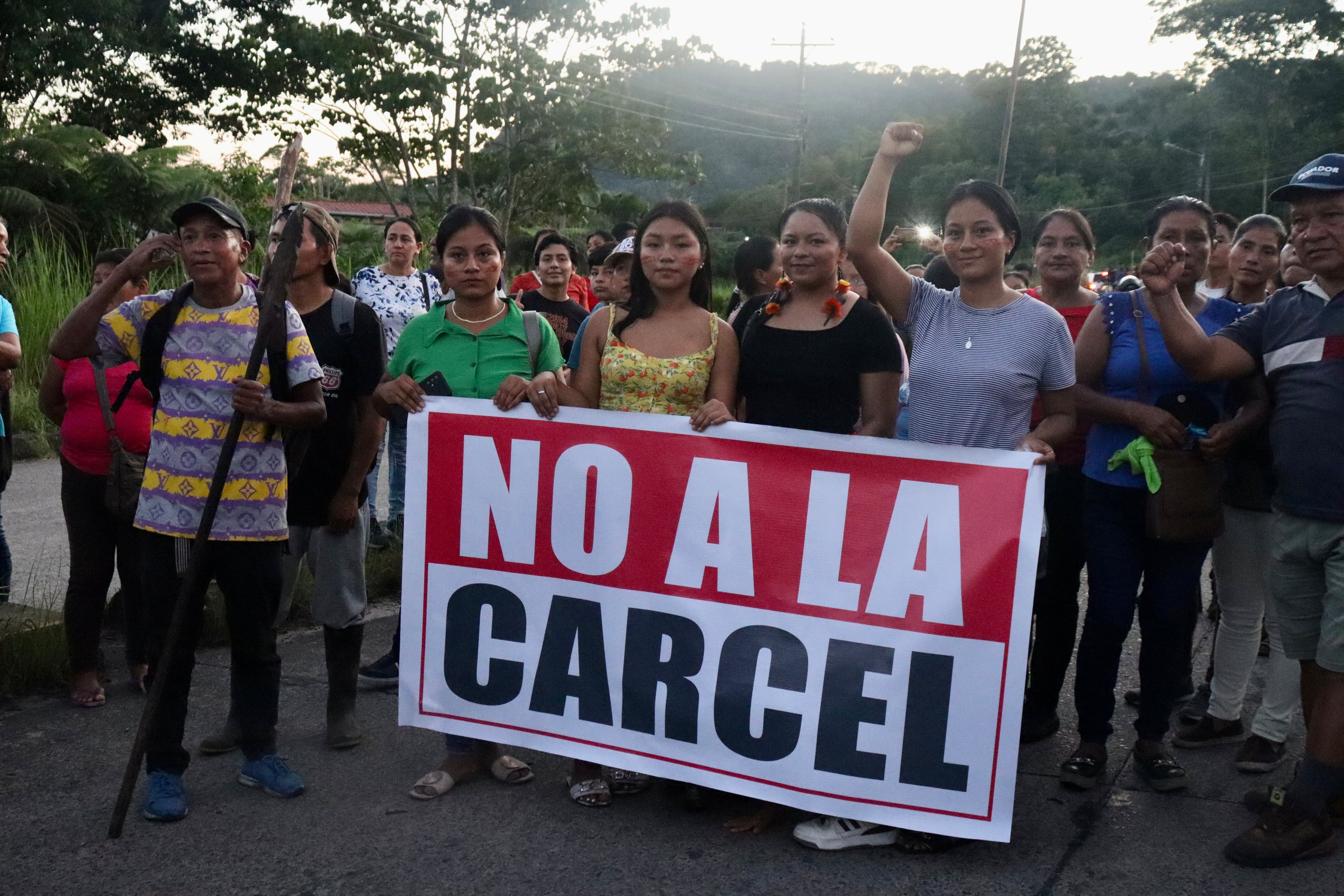 Furia indígena contra los planes de Daniel Noboa:  no a la megacárcel en la Amazonía