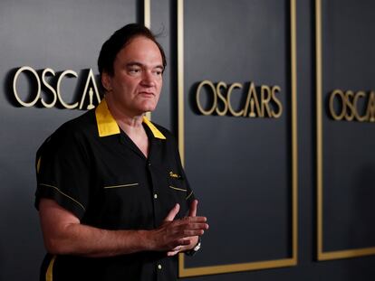 Quentin Tarantino, en un acto previo a los Oscar de 2020.