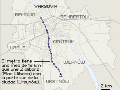 Metro de Varsovia, Polonia