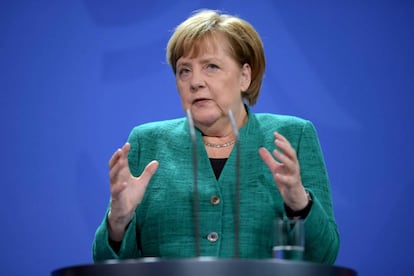 La canciller alemana, Angela Merkel. EFE