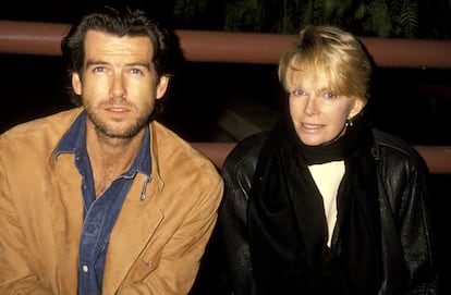 Pierce Brosnan and Wife Cassandra Harris