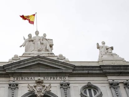 Sede del Tribunal Supremo, en Madrid.