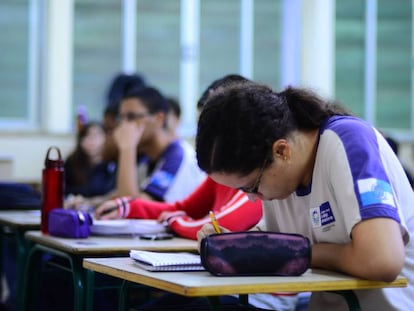 Aluna de uma escola estadual do Rio de Janeiro.