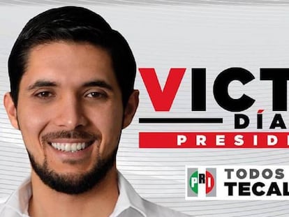 Propaganda de Victor Díaz para las elecciones de 2015.