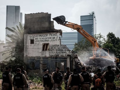 Demolição nesta terça da casa-símbolo da Vila Autódromo.