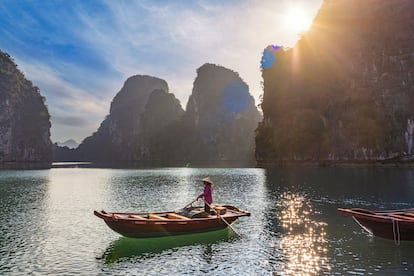 La bahía de Bai Tu Long (Vietnam).