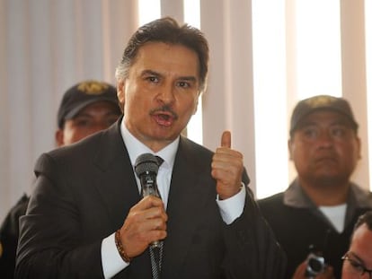 El exmandatario guatemalteco Alfonso Portillo.