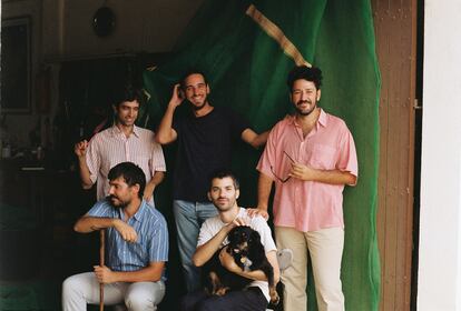 La banda Da Souza para la presentación de su último álbum Dies d’attrezzo. Manuel Pomar