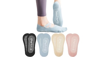 regalo día de la madre última hora: calcetines cómodos y en varias tallas para realizar yoga
