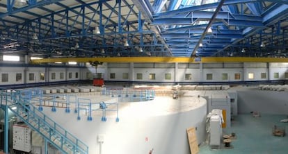 El interior del laboratorio Sesame en Jordania, en 2012. 