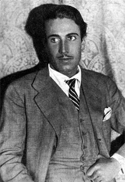 Andrés Carranque de Ríos, en 1934.