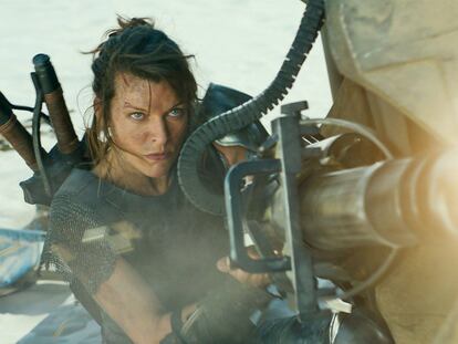 Jovovich interpreta a una cazadora de monstruos en 'Monster Hunter'.